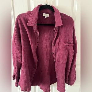 The Latest Scoop- button down